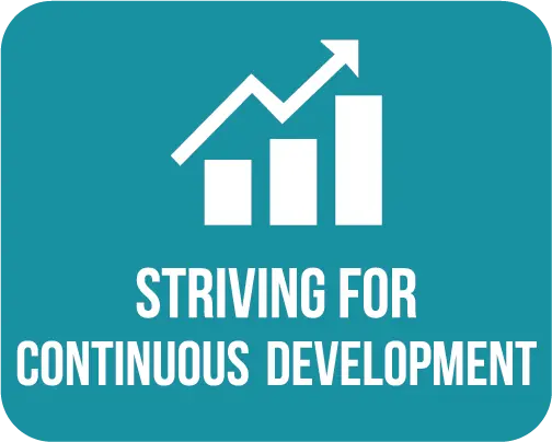 Striving for Continous Developement icon of Shepherds Umrah Hajj Agency in Dhaka Bangladesh